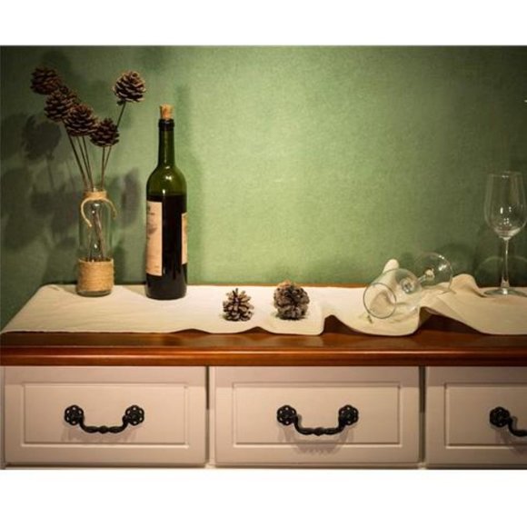 Farmhouse Table Runner Country Cottage Decor Cotton Decorative Dining Cloth 72" - Picture 9 of 9